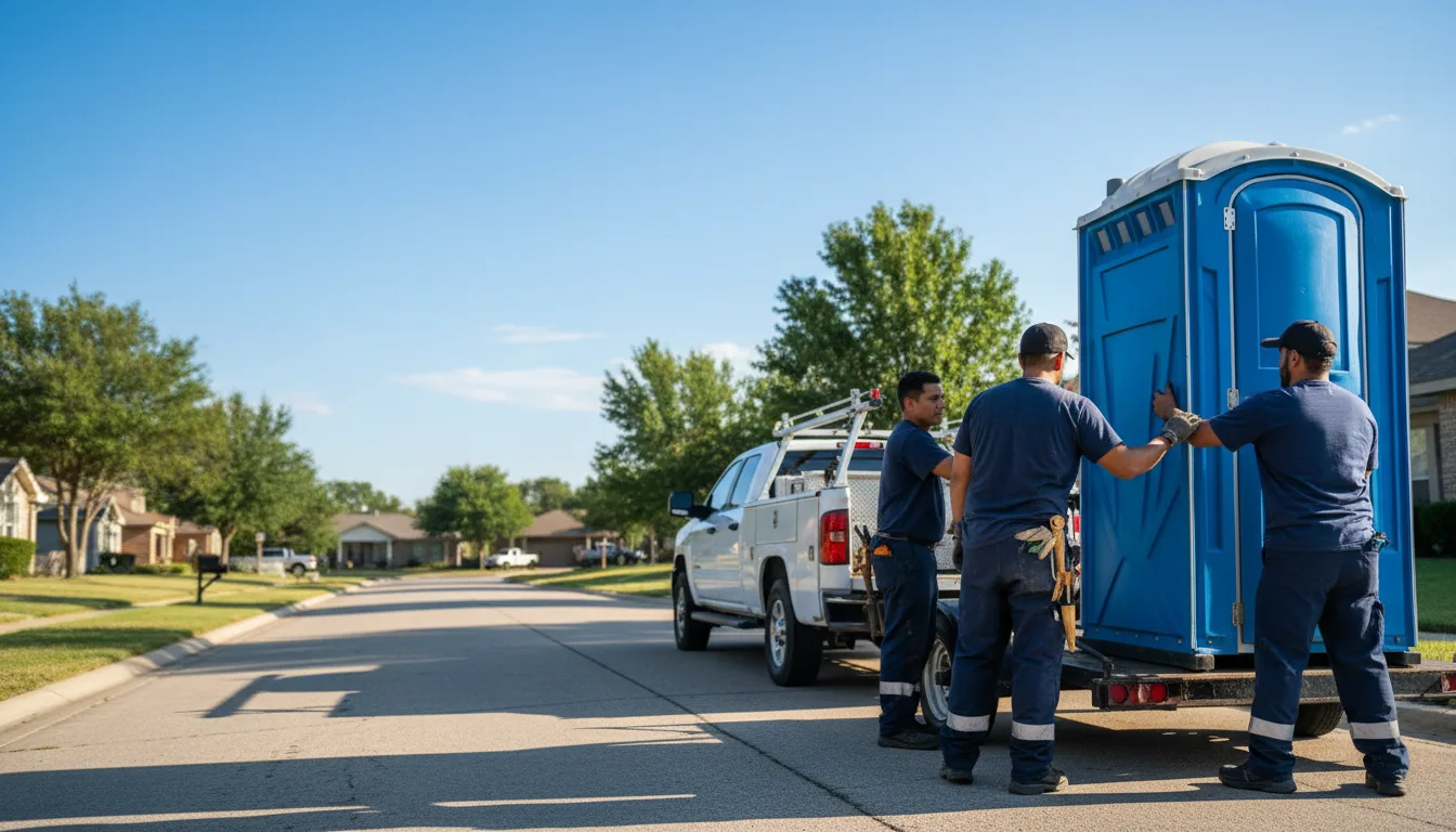 Portable Toilet Rental in Creve Coeur, MO near me